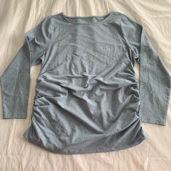 soft surroundings maternity long sleeve shirt 1X excellent condition - Picture 1 of 5